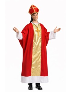 Déguisement d’évêque taille L - de haute qualité, idéal pour le carnaval, les fêtes à thème et les événements spéciaux 2